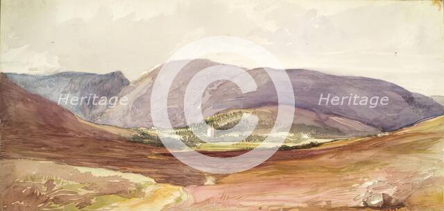 Landscape with a Castle in the Distance, c1840s. Creator: John Phillip.