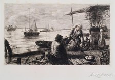 Brimming, Holland, 1875-1899. Creator: James Clarke Hook.