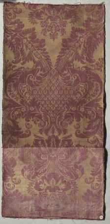 Length of Brocatelle Textile, late 17th-early 18th century. Creator: Unknown.