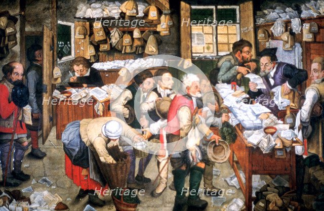 'Rent Day', c1584-1638. Artist: Pieter Brueghel the Younger
