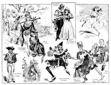 The Pantomime "Dick Whittington and His Cat," at the Grand Theatre, Islington, 1898. Creator: Carl Hentschel.