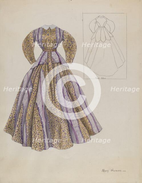 Costume, c. 1937. Creator: Mary E Humes.