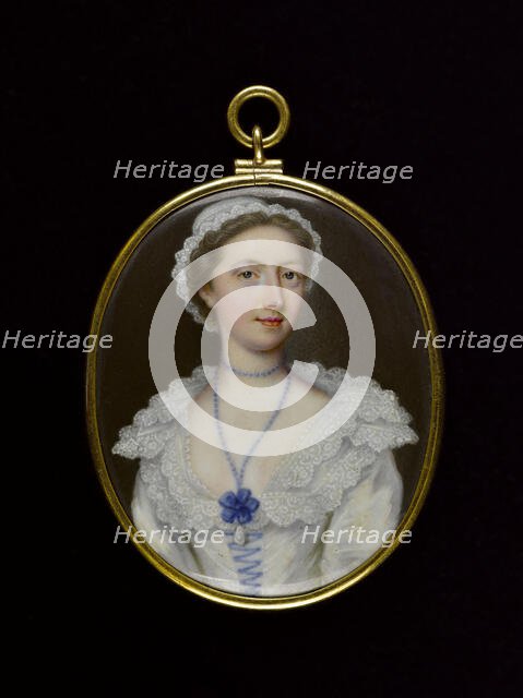 Portrait of a young woman, between 1700 and 1750. Creator: English School.