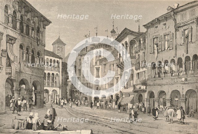 'Domodossola', c1830 (1915). Artist: Samuel Prout.