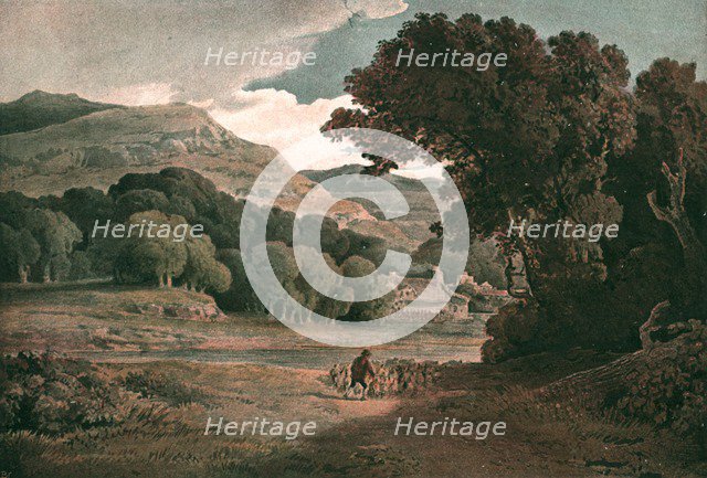 'Pastoral Landscape', (c1900).  Creator: Unknown.