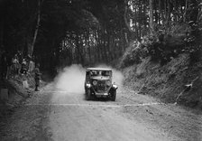 Riley taking part in a motoring trial, c1930s. Artist: Bill Brunell.