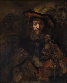 The Knight with the Falcon, 1660s. Creator: Rembrandt van Rhijn (1606-1669).