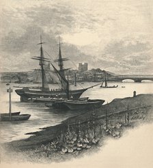 'Rochester, from Strood', 1886. Artist: Unknown.