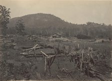 The Front of Kenesaw Mountain, Georgia, 1860s. Creator: George N. Barnard.