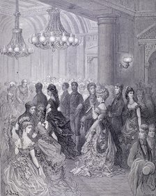 'A Ball at the Mansion House', 1872. Artist: Journard