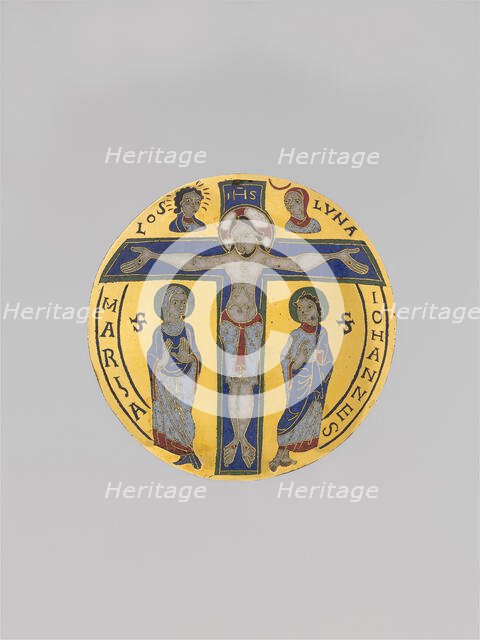 The Crucifixion, French, ca. 1100. Creator: Unknown.