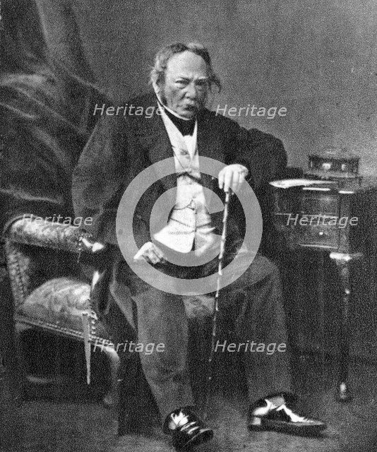 Charles Paul de Kock, French novelist, 1870. Artist: Unknown