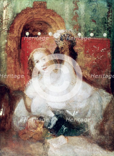 'Two Women with a Letter', c1830. Artist: JMW Turner