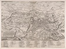 Speculum Romanae Magnificentiae: View of Rome from the North, 1561., 1561. Creator: Sebastiano di Re.