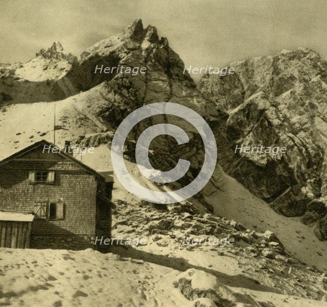 Karlsbaderhütte, Lienz Dolomites, Austria, c1935. Creator: Unknown.
