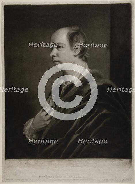 Oliver Goldsmith, n.d. Creator: Joseph Marchi.