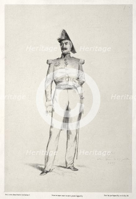 La Maréchal Baraquey dHilliers, 1859. Creator: Auguste Raffet (French, 1804-1860).