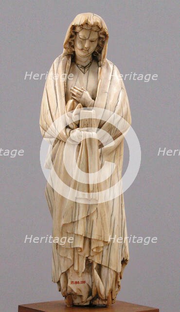 Virgin of the Annunciation, French, late 13th century. Creator: Unknown.