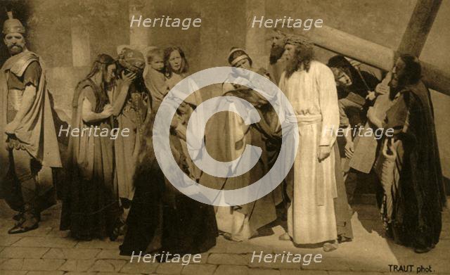 Episode on the Way of the Cross, 1922.  Creator: Henry Traut.