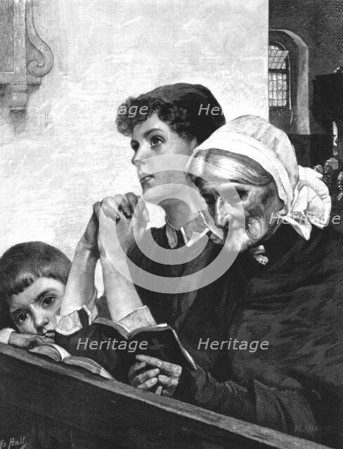 ''The Litany'; after L. Bernard Hall', 1890. Creator: Unknown.