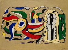 Composition murale, 1937. Creator: Fernand Leger.