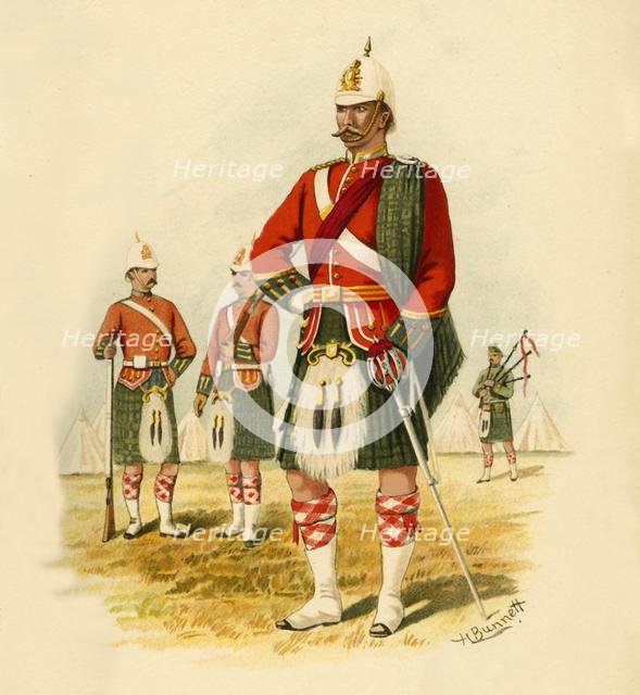 'The 5th Royal Scots of Canada', 1890. Creator: Godfrey Douglas Giles.