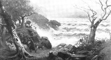 Pictures from the Royal Academy: A Storm on Albion's Coast - P. R. Morris, A.R.A., 1895. Creator: George Meisenbach.