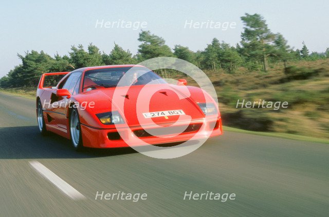 1989 Ferrari F40. Artist: Unknown.