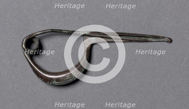 Boat-Shaped Fibula, c. 700 BC. Creator: Unknown.