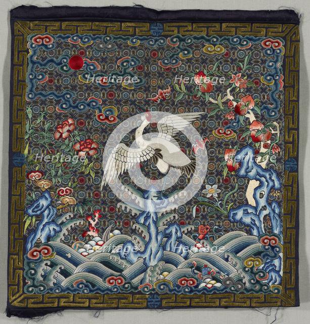Rank Badge (buzi), 1736-95. Creator: Unknown.