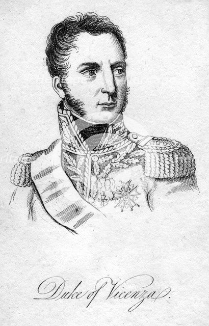 Duke of Vicenza, 19th century. Artist: Unknown