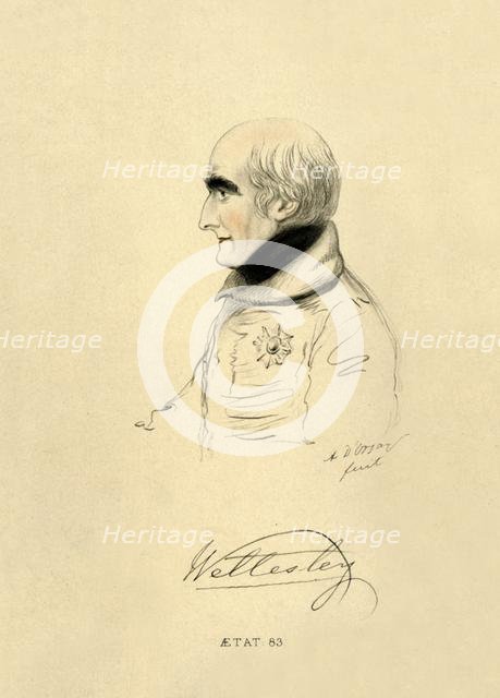 'The Marquis of Wellesley', 1833. Creator: Richard James Lane.