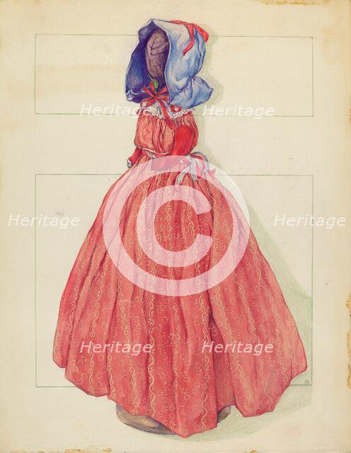 Doorstop (Doll), 1935/1942. Creator: Rosa Burger.