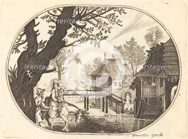 The Flight into Egypt. Creator: Balthasar Moncornet.