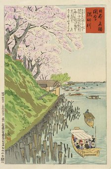 Sumida River, 1897. Creator: Kobayashi Kiyochika.