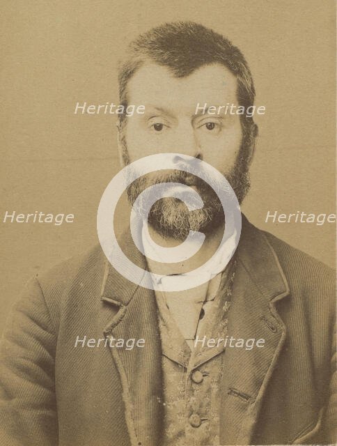 Schaeffer. Ignace. 42 ans, né à Berheim (Bas-Rhin) le 31/10/51. ébéniste. Anarchiste. 2/7/..., 1894. Creator: Alphonse Bertillon.