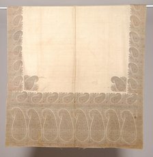 Shawl, Scottish, 1860-80. Creator: Unknown.