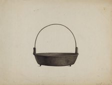 Onion Kettle, c. 1937. Creator: Harry Jennings.