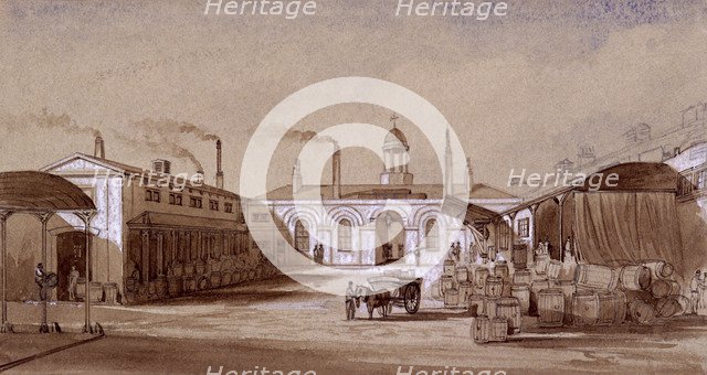 Albany Street, St Pancras, London, c1830. Artist: E Noyce