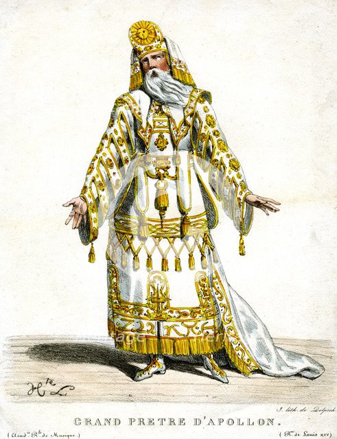 'High Priest of Apollo', c1820-1830.Artist: Delpech