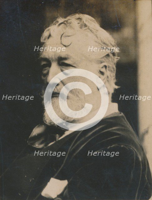 'Frederic Leighton', (1830-1896), 1st Baron Leighton, famous painter, 1894-1907. Artist: Unknown.