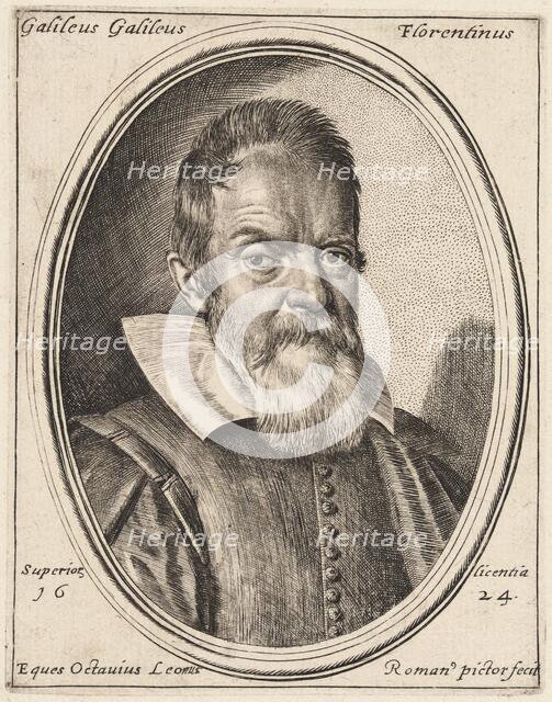 Galileo Galilei, 1624. Creator: Ottavio Mario Leoni.