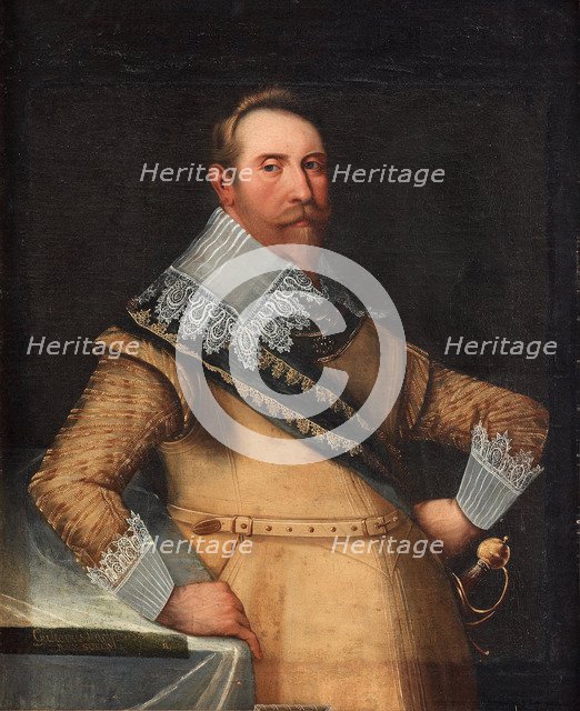 Gustavus Adolphus of Sweden, 1625. Artist: Arendtz, Cornelius (1590-1655)