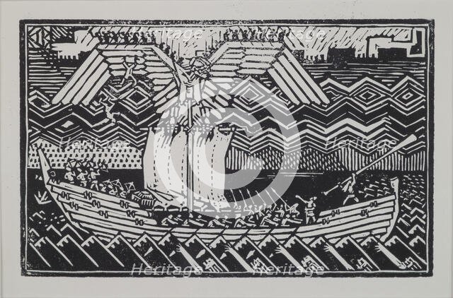 Sampolaiva, Koru-Kalevala, 1922. Creator: Gallen-Kallela, Akseli (1865-1931).