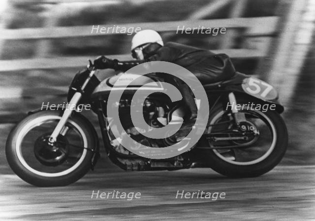 Norton 1950 Isle of Man Tourist Trophy race. Creator: Unknown.