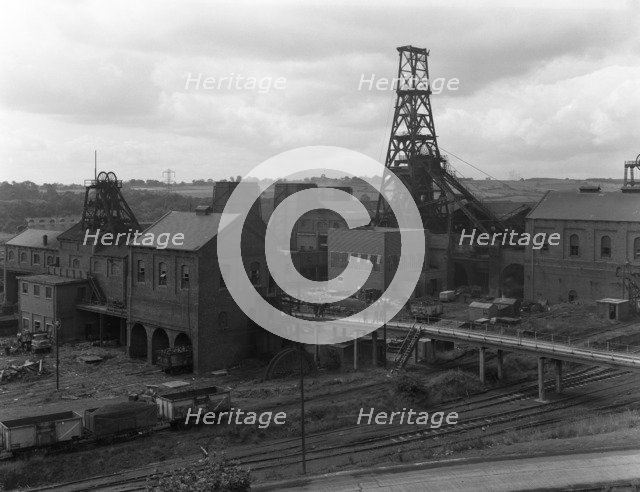 Frickley Colliery, South Elmsall, West Yorkshire, 1965.  Artist: Michael Walters