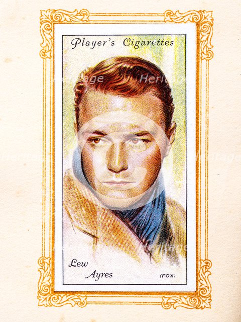 Lew Ayres, 1934. Artist: Unknown.