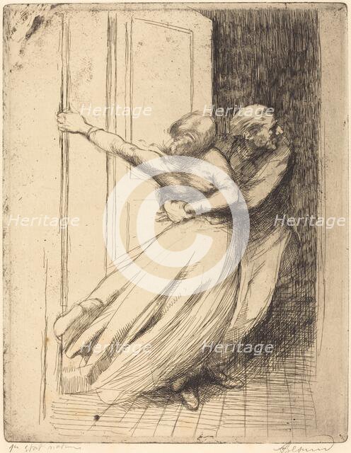 The Rape (Le Viol), c. 1886. Creator: Paul Albert Besnard.