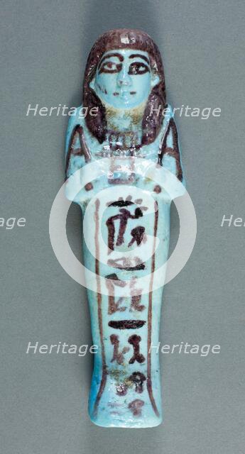 Shabti, Egypt, Third Intermediate Period, Dynasty 21 (about 1069-945 BCE). Creator: Unknown.