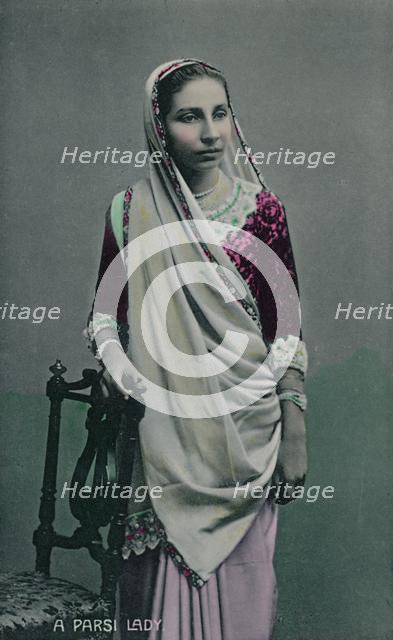 'A Parsi Lady', c1930s.  Creator: Unknown.